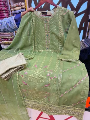 Premium Chiffon Stitched Party Set